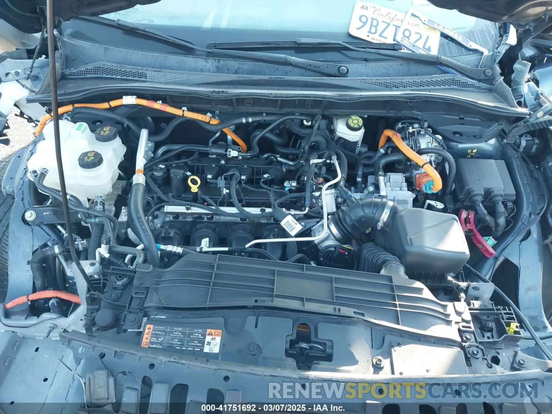 10 fotografías del automóvil dañado 1FMCU0BZ9NUA28596 FORD ESCAPE 2022