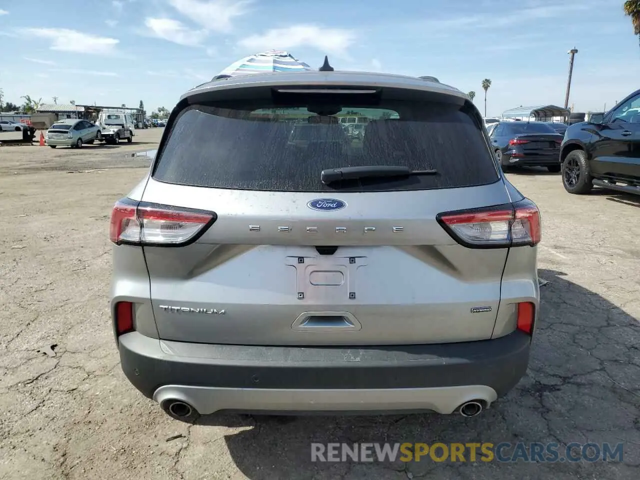 6 fotografías del automóvil dañado 1FMCU0DZ9NUA26232 FORD ESCAPE 2022