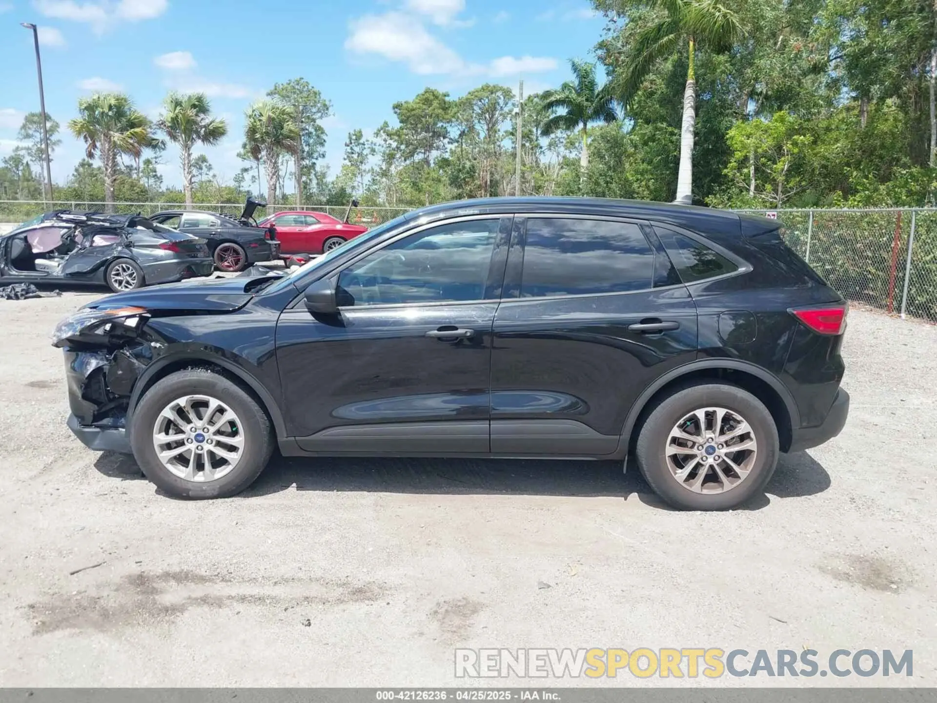 14 fotografías del automóvil dañado 1FMCU0F63NUB70636 FORD ESCAPE 2022