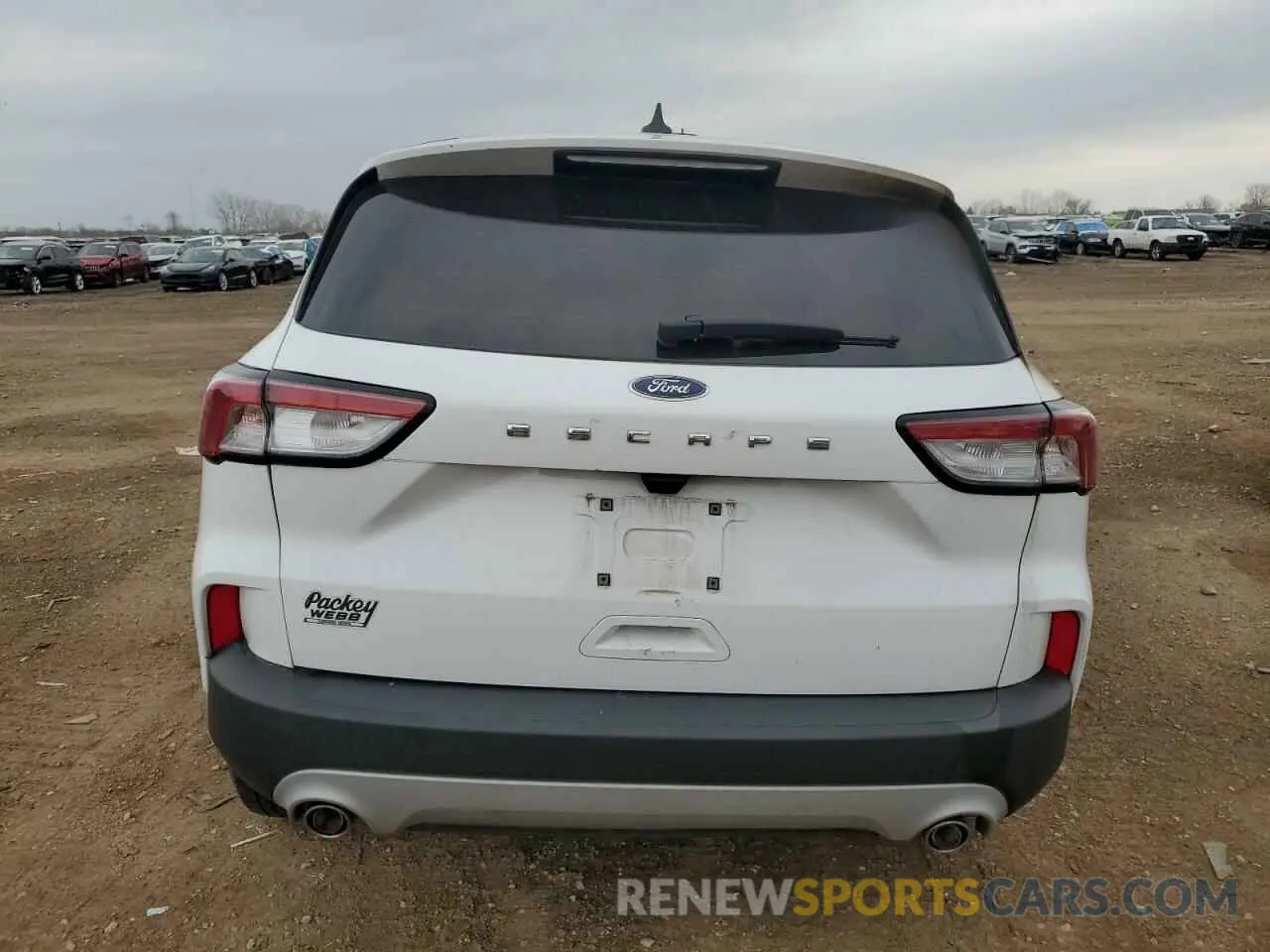 6 fotografías del automóvil dañado 1FMCU0F64NUA03167 FORD ESCAPE 2022