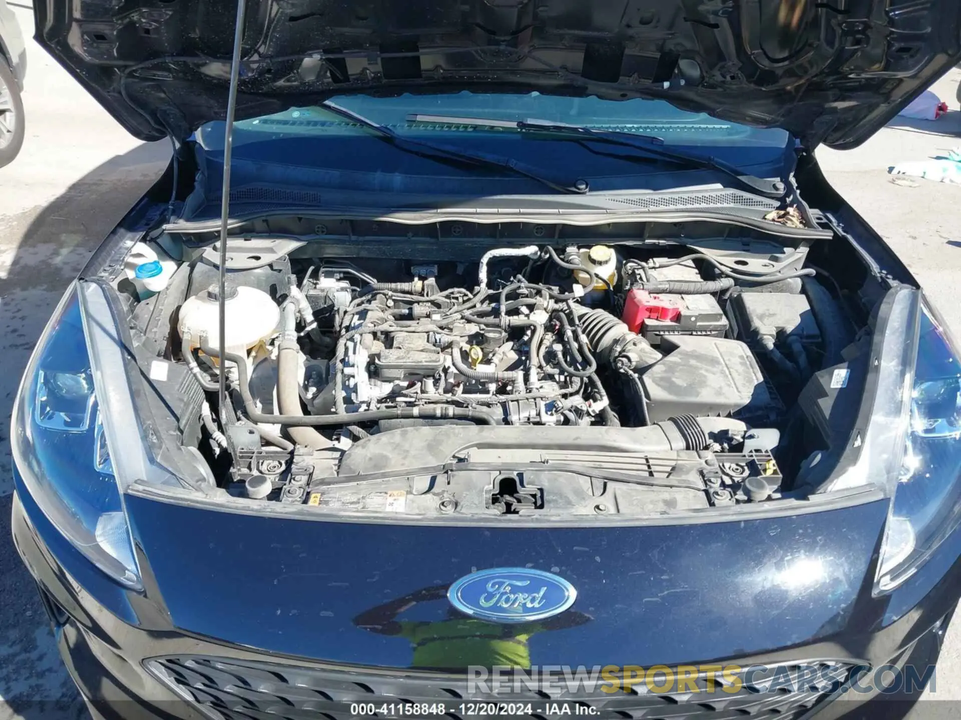 10 fotografías del automóvil dañado 1FMCU0F65NUA30023 FORD ESCAPE 2022