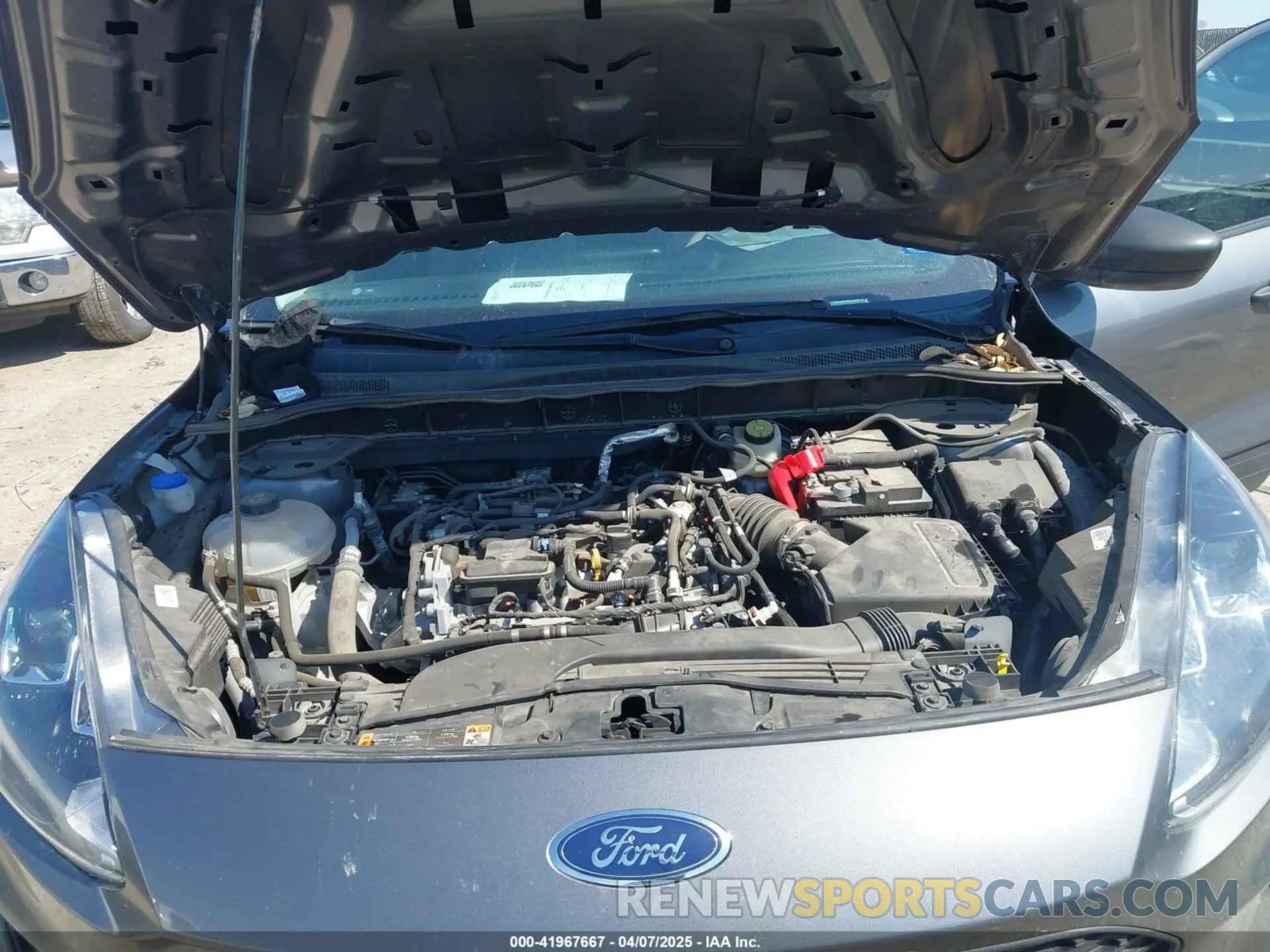 10 fotografías del automóvil dañado 1FMCU0F66NUA05518 FORD ESCAPE 2022