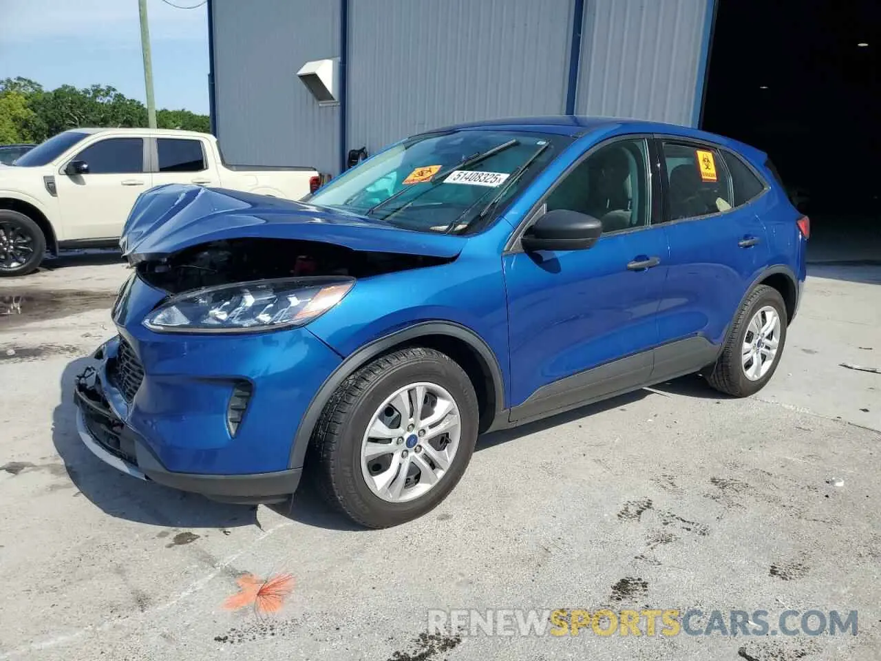 1 fotografías del automóvil dañado 1FMCU0F69NUB18377 FORD ESCAPE 2022