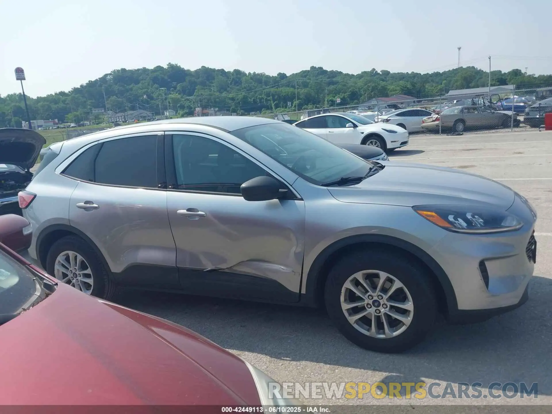 13 fotografías del automóvil dañado 1FMCU0G60NUB40699 FORD ESCAPE 2022