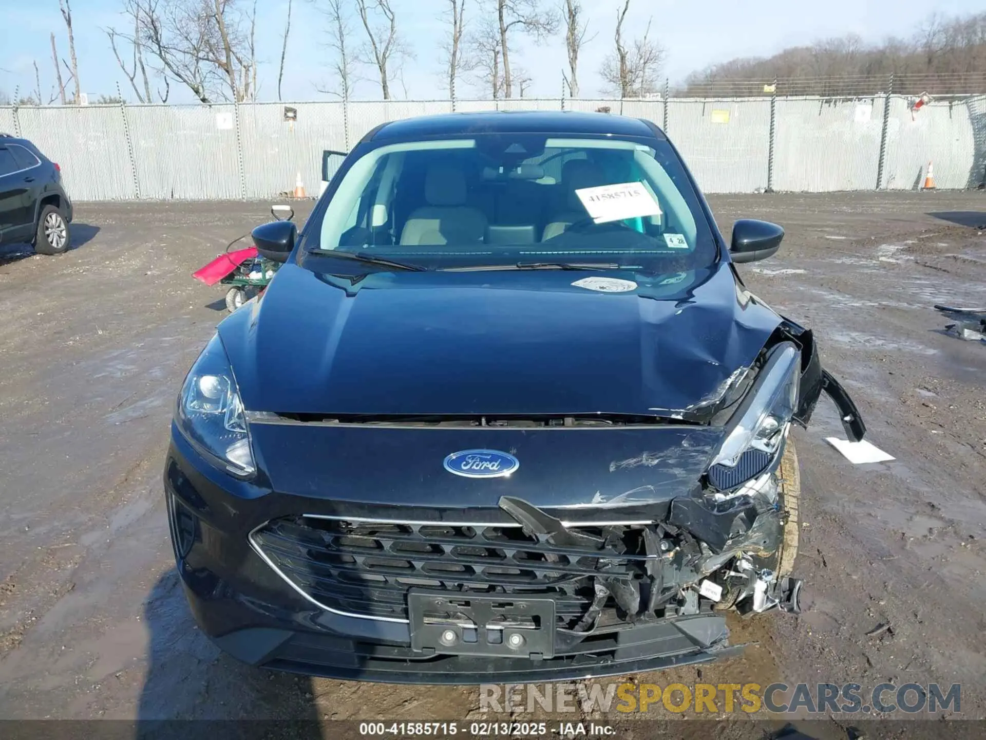 12 fotografías del automóvil dañado 1FMCU0G60NUC00349 FORD ESCAPE 2022