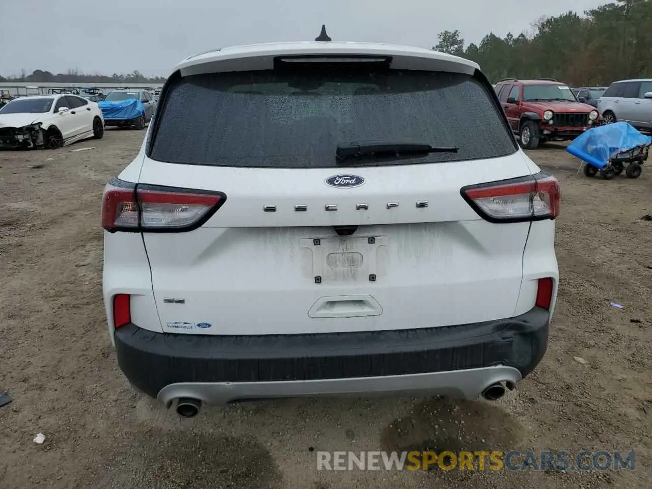 6 fotografías del automóvil dañado 1FMCU0G65NUB98520 FORD ESCAPE 2022