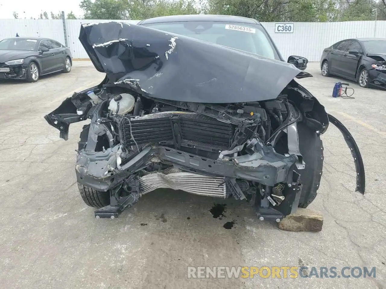 5 fotografías del automóvil dañado 1FMCU0G67NUA45864 FORD ESCAPE 2022