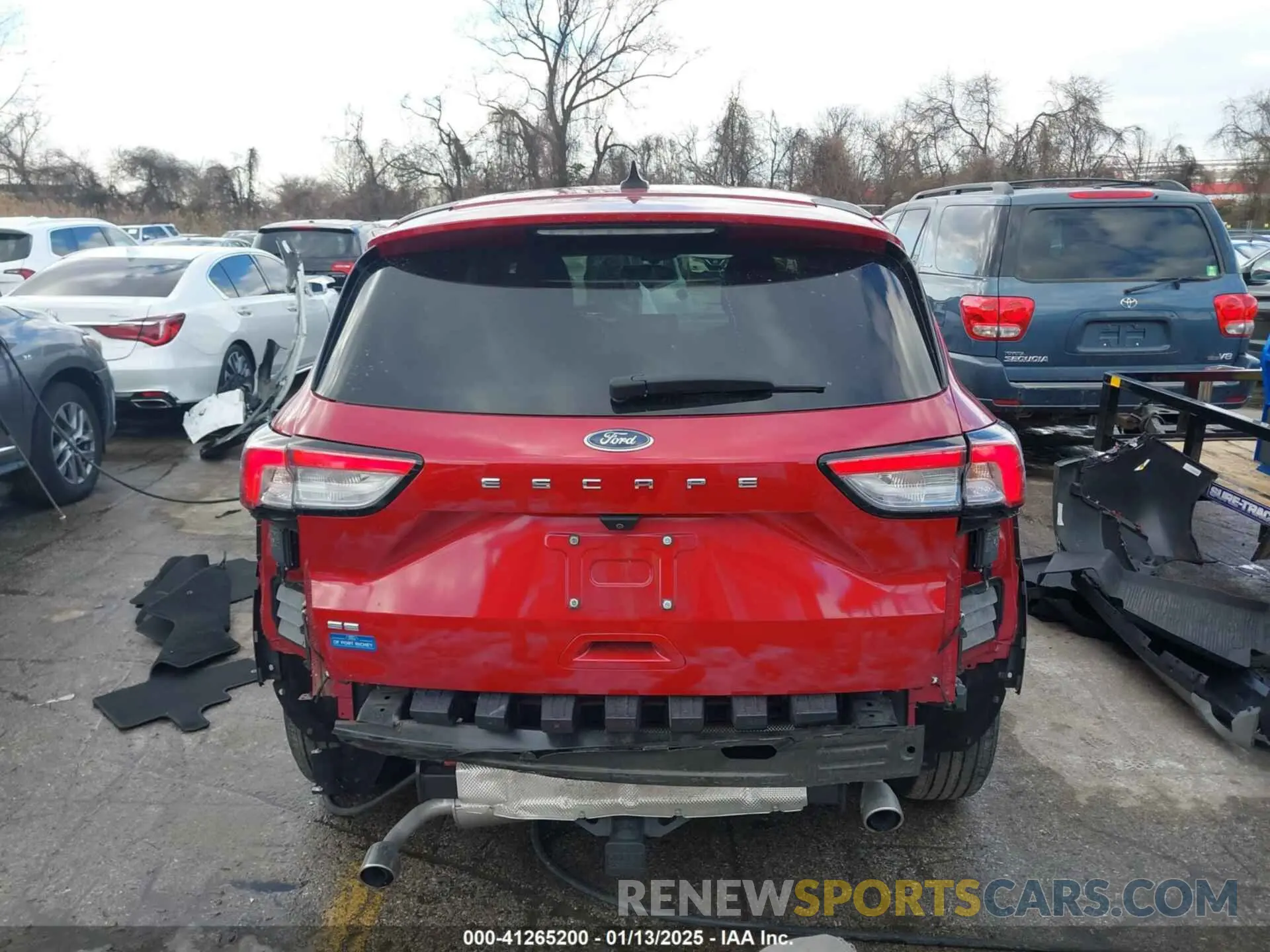 17 fotografías del automóvil dañado 1FMCU0G6XNUA53411 FORD ESCAPE 2022