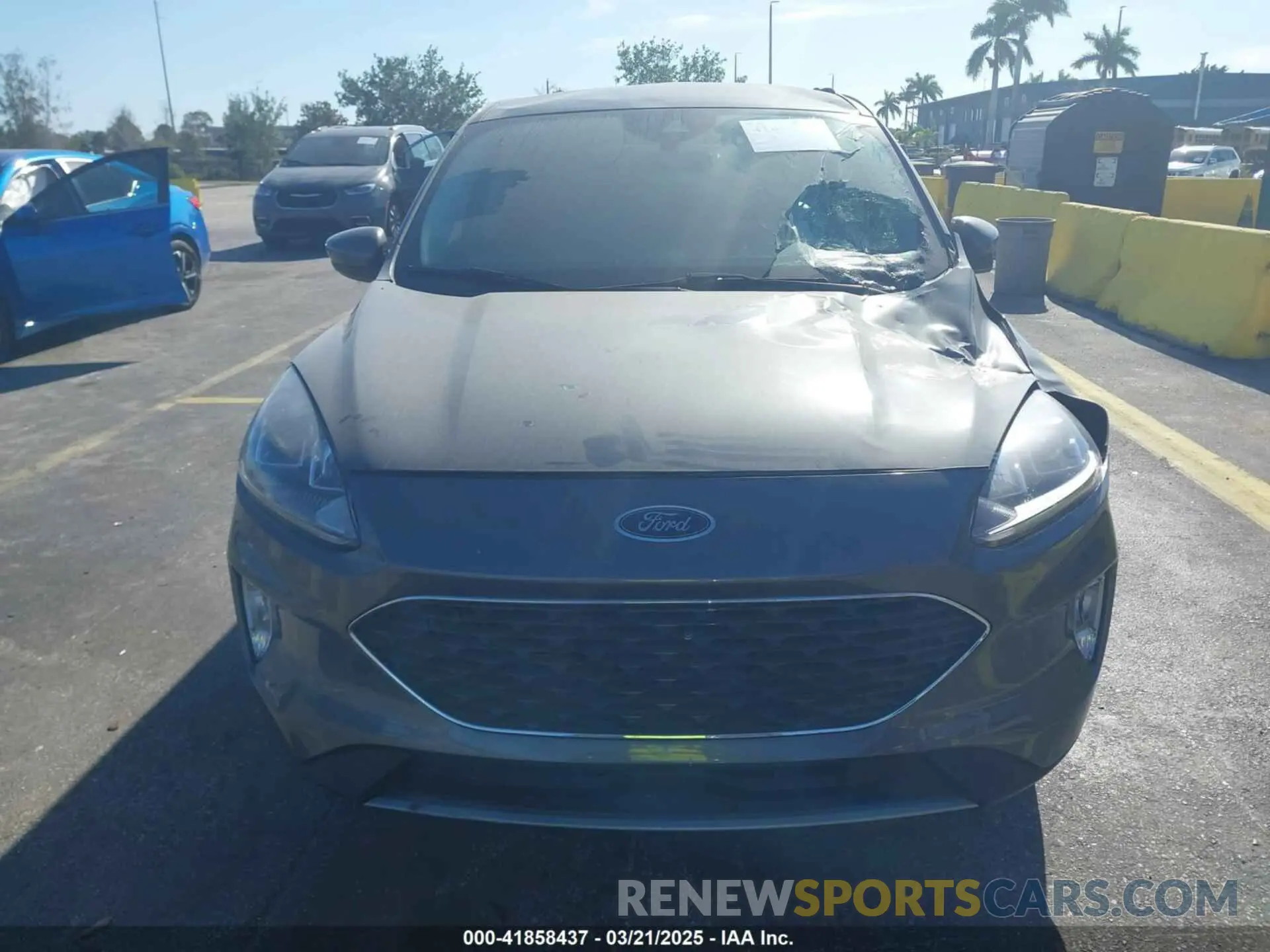 6 fotografías del automóvil dañado 1FMCU0H61NUB35798 FORD ESCAPE 2022