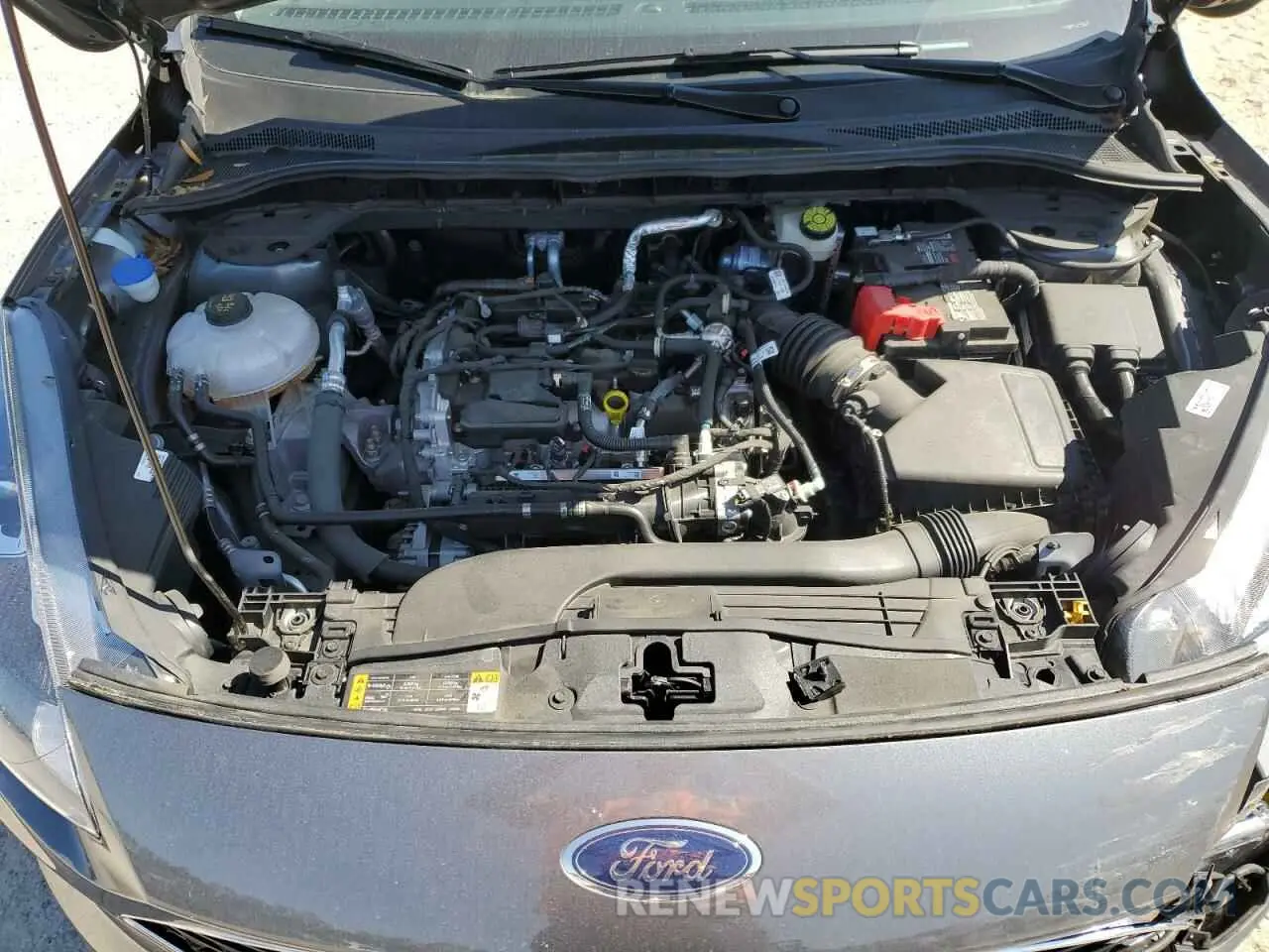 14 fotografías del automóvil dañado 1FMCU0H61NUB63956 FORD ESCAPE 2022
