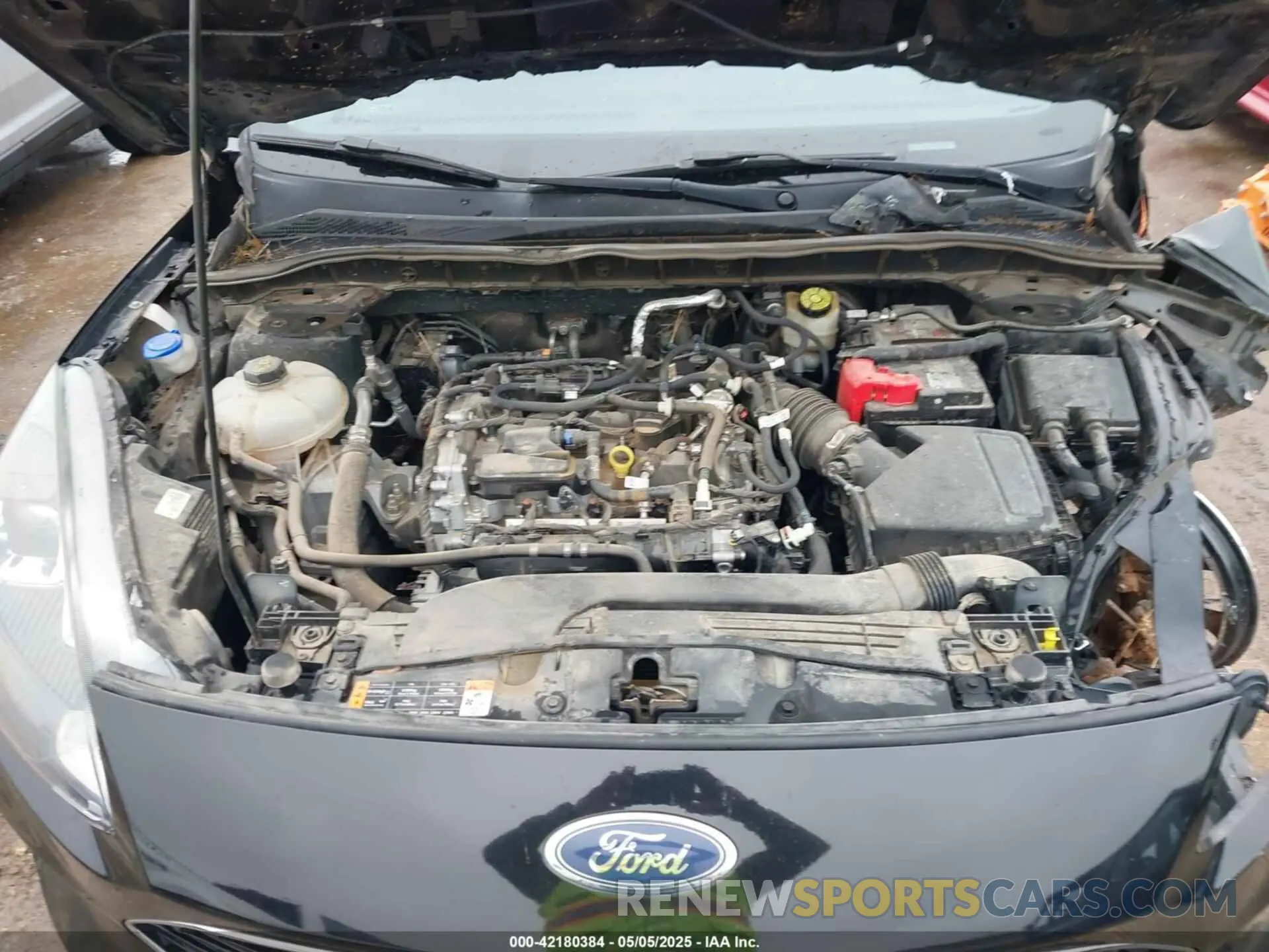 10 fotografías del automóvil dañado 1FMCU0H66NUA67126 FORD ESCAPE 2022