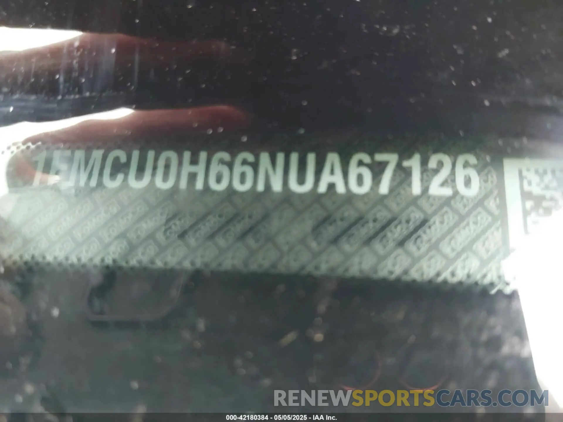 9 fotografías del automóvil dañado 1FMCU0H66NUA67126 FORD ESCAPE 2022