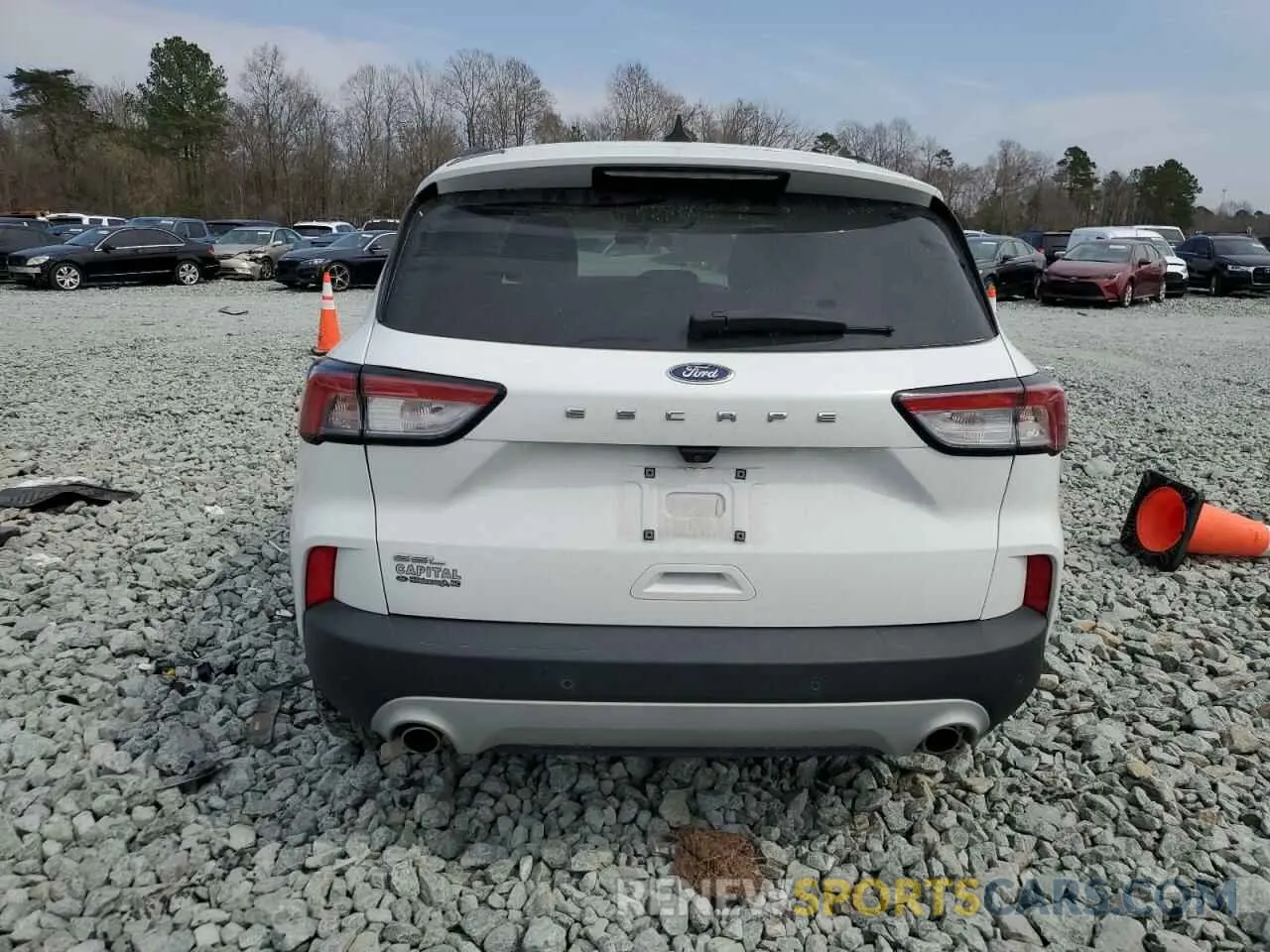6 fotografías del automóvil dañado 1FMCU0H67NUA53896 FORD ESCAPE 2022