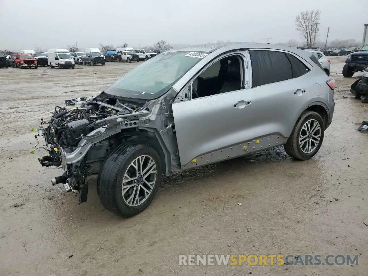 1 fotografías del automóvil dañado 1FMCU0H68NUA70609 FORD ESCAPE 2022