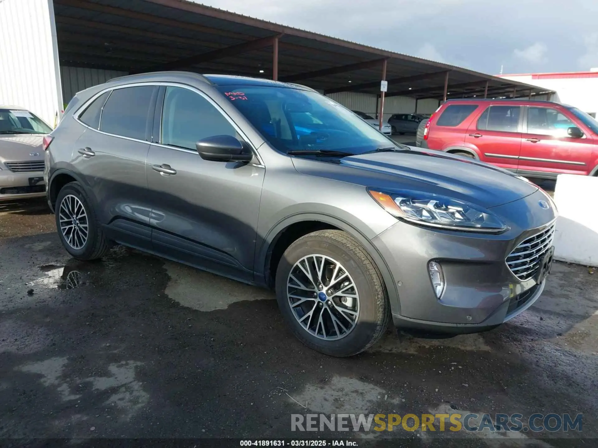 1 fotografías del automóvil dañado 1FMCU0LZ9NUA91244 FORD ESCAPE 2022