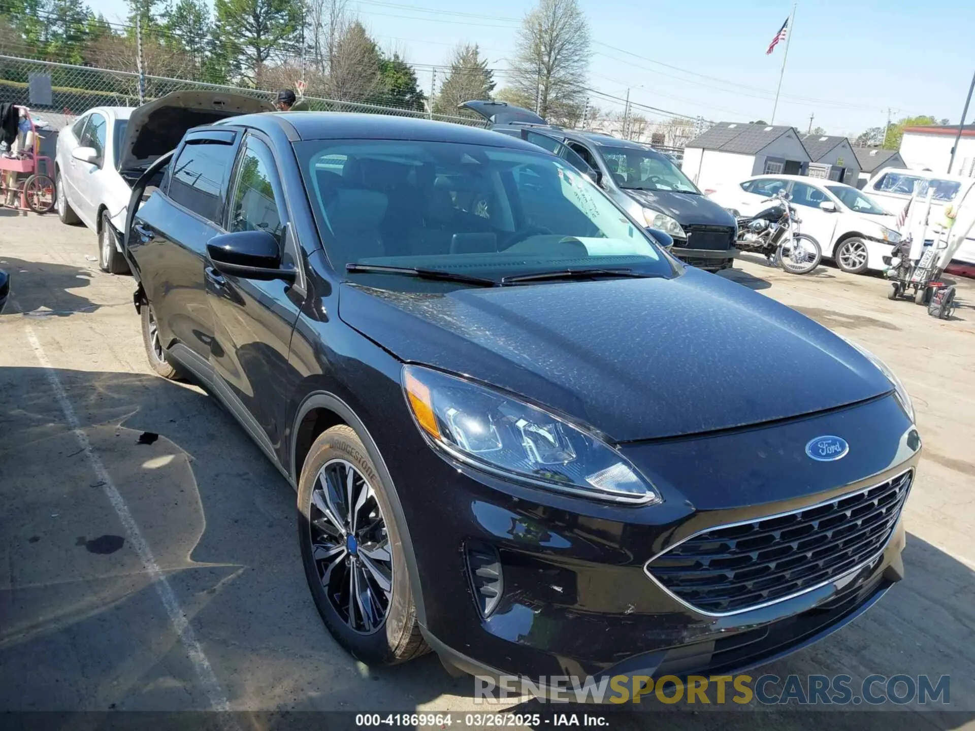 1 fotografías del automóvil dañado 1FMCU9BZ7NUA26950 FORD ESCAPE 2022