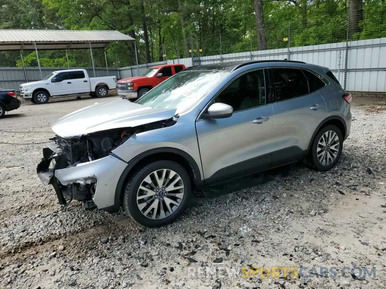 1 fotografías del automóvil dañado 1FMCU9DZ0NUA06522 FORD ESCAPE 2022