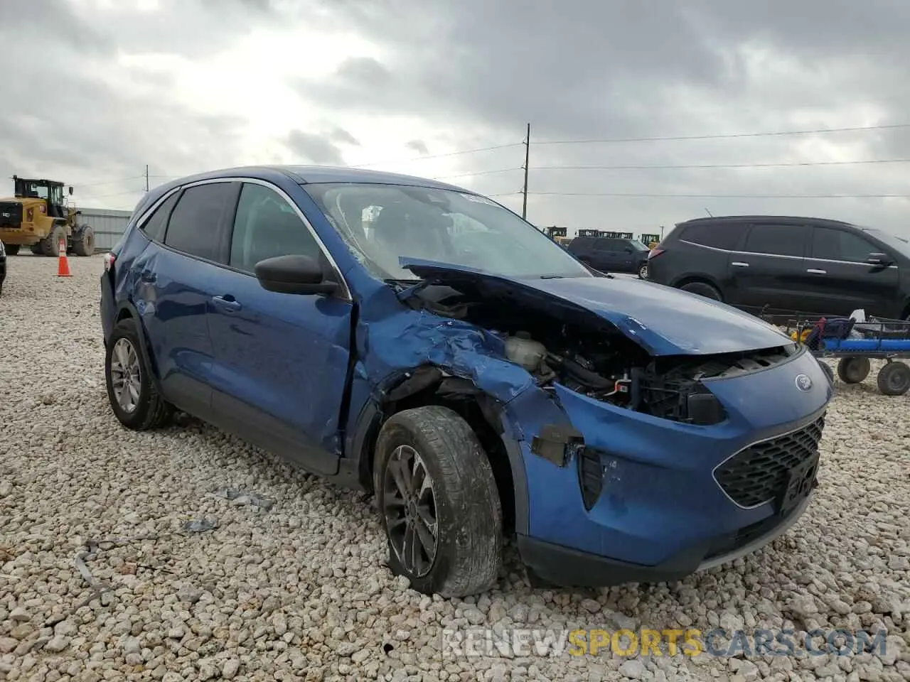 4 fotografías del automóvil dañado 1FMCU9G60NUA69749 FORD ESCAPE 2022