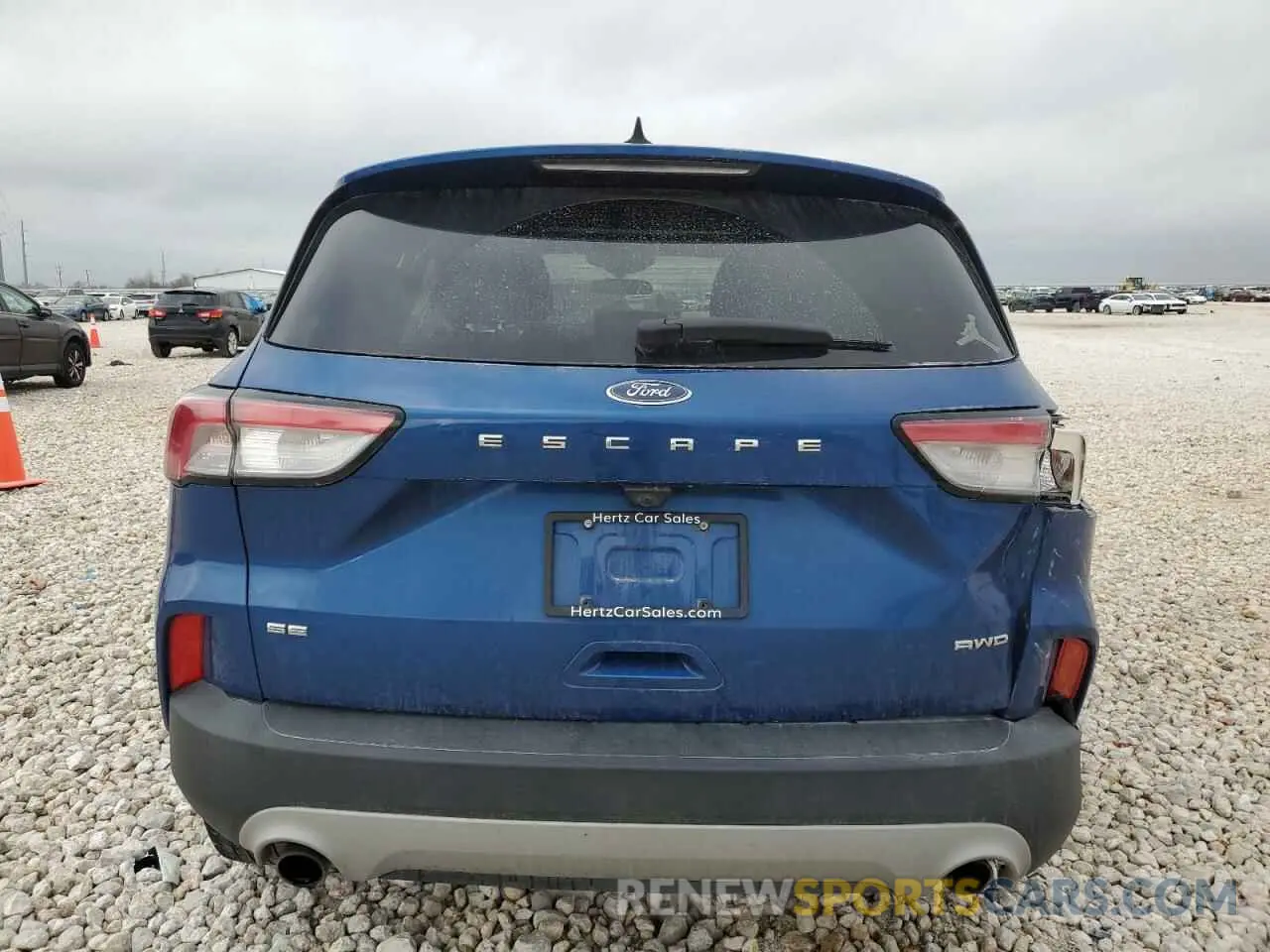 6 fotografías del automóvil dañado 1FMCU9G60NUA69749 FORD ESCAPE 2022