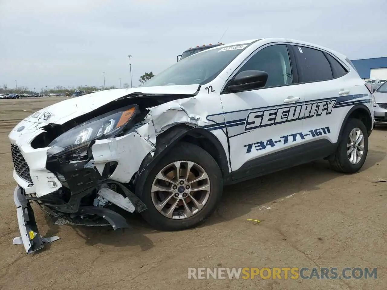 1 fotografías del automóvil dañado 1FMCU9G60NUB69043 FORD ESCAPE 2022