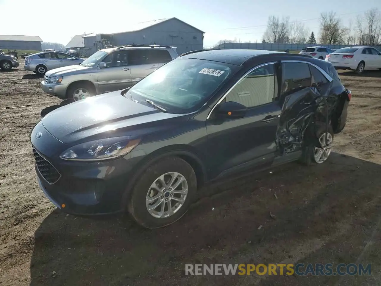 1 fotografías del automóvil dañado 1FMCU9G61NUA11438 FORD ESCAPE 2022