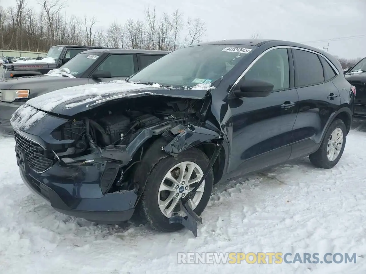 1 fotografías del automóvil dañado 1FMCU9G61NUA81330 FORD ESCAPE 2022