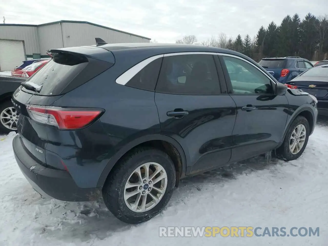 3 fotografías del automóvil dañado 1FMCU9G61NUA81330 FORD ESCAPE 2022