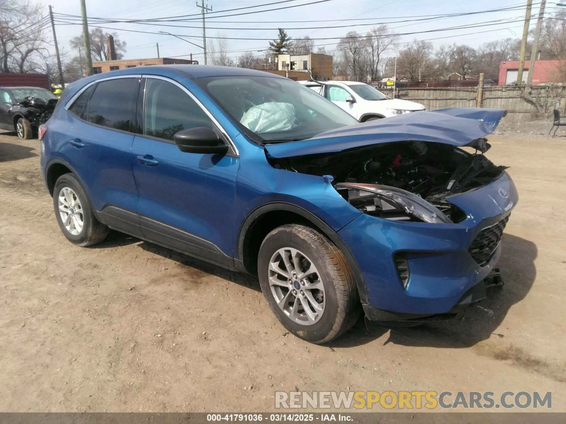 1 fotografías del automóvil dañado 1FMCU9G61NUA91016 FORD ESCAPE 2022