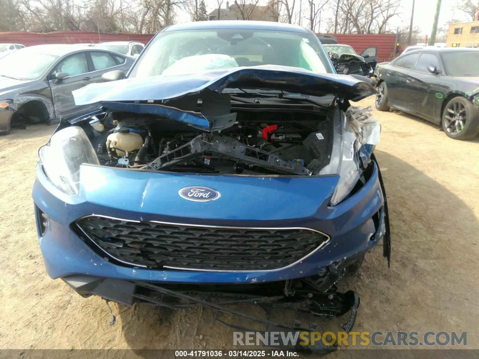 6 fotografías del automóvil dañado 1FMCU9G61NUA91016 FORD ESCAPE 2022
