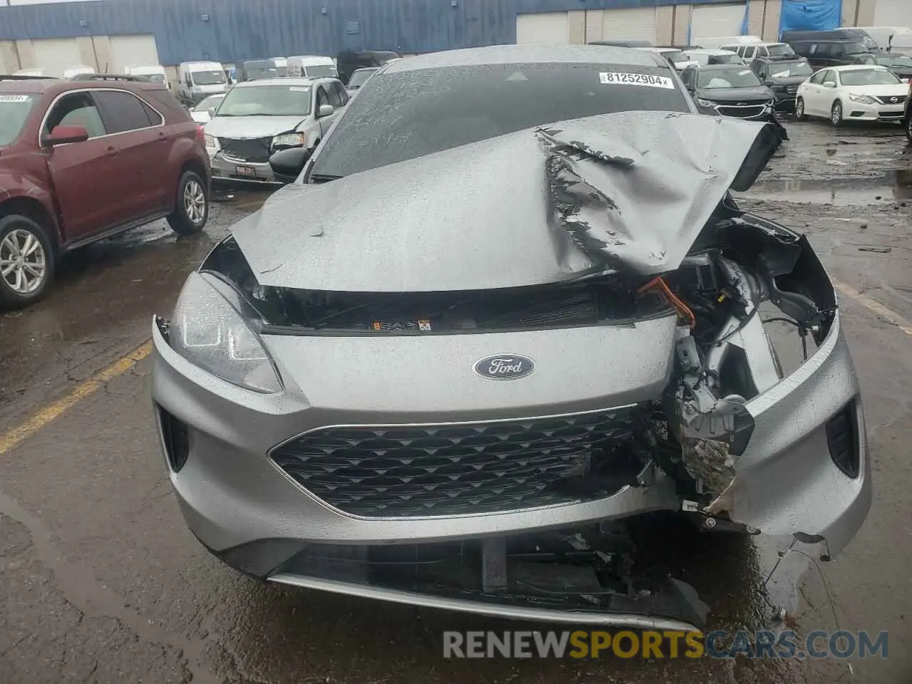 5 fotografías del automóvil dañado 1FMCU9G61NUC02650 FORD ESCAPE 2022