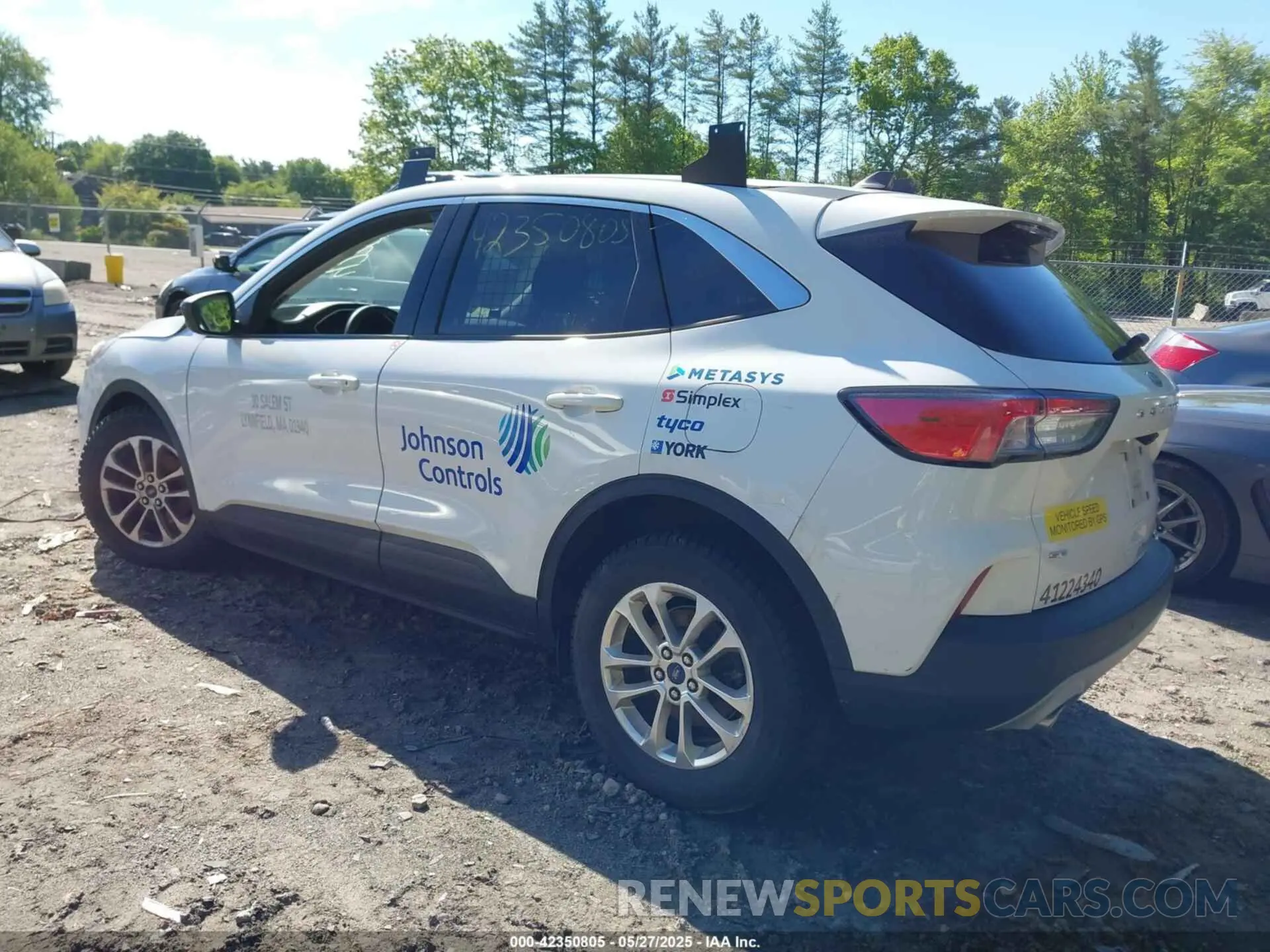 3 fotografías del automóvil dañado 1FMCU9G62NUA67291 FORD ESCAPE 2022