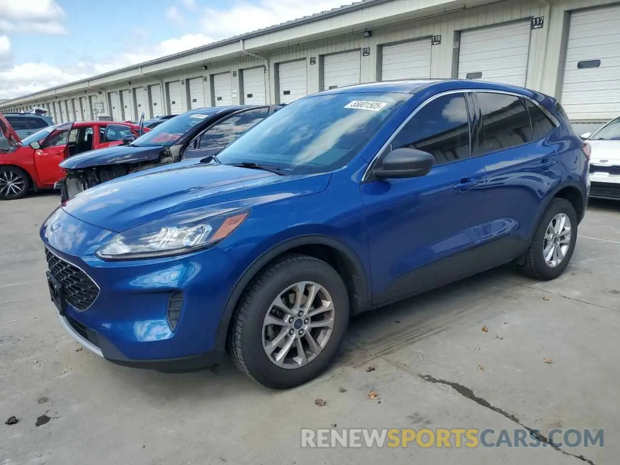 1 fotografías del automóvil dañado 1FMCU9G62NUA70112 FORD ESCAPE 2022