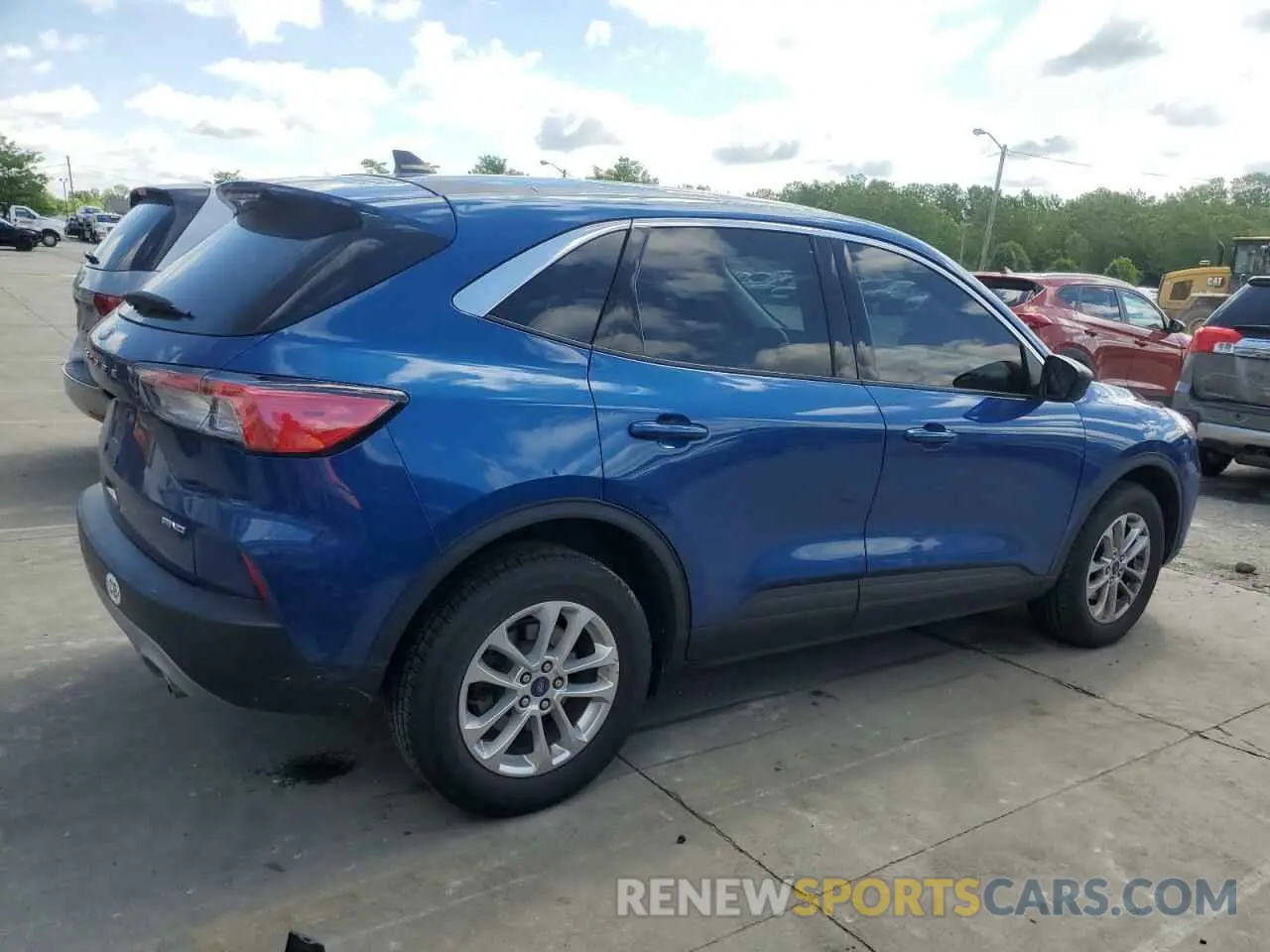 3 fotografías del automóvil dañado 1FMCU9G62NUA70112 FORD ESCAPE 2022
