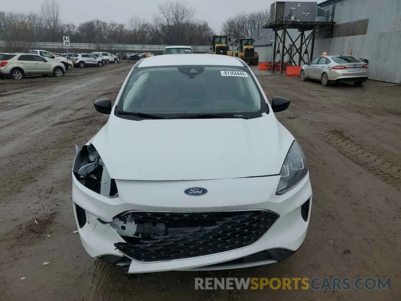 5 fotografías del automóvil dañado 1FMCU9G64NUA44076 FORD ESCAPE 2022