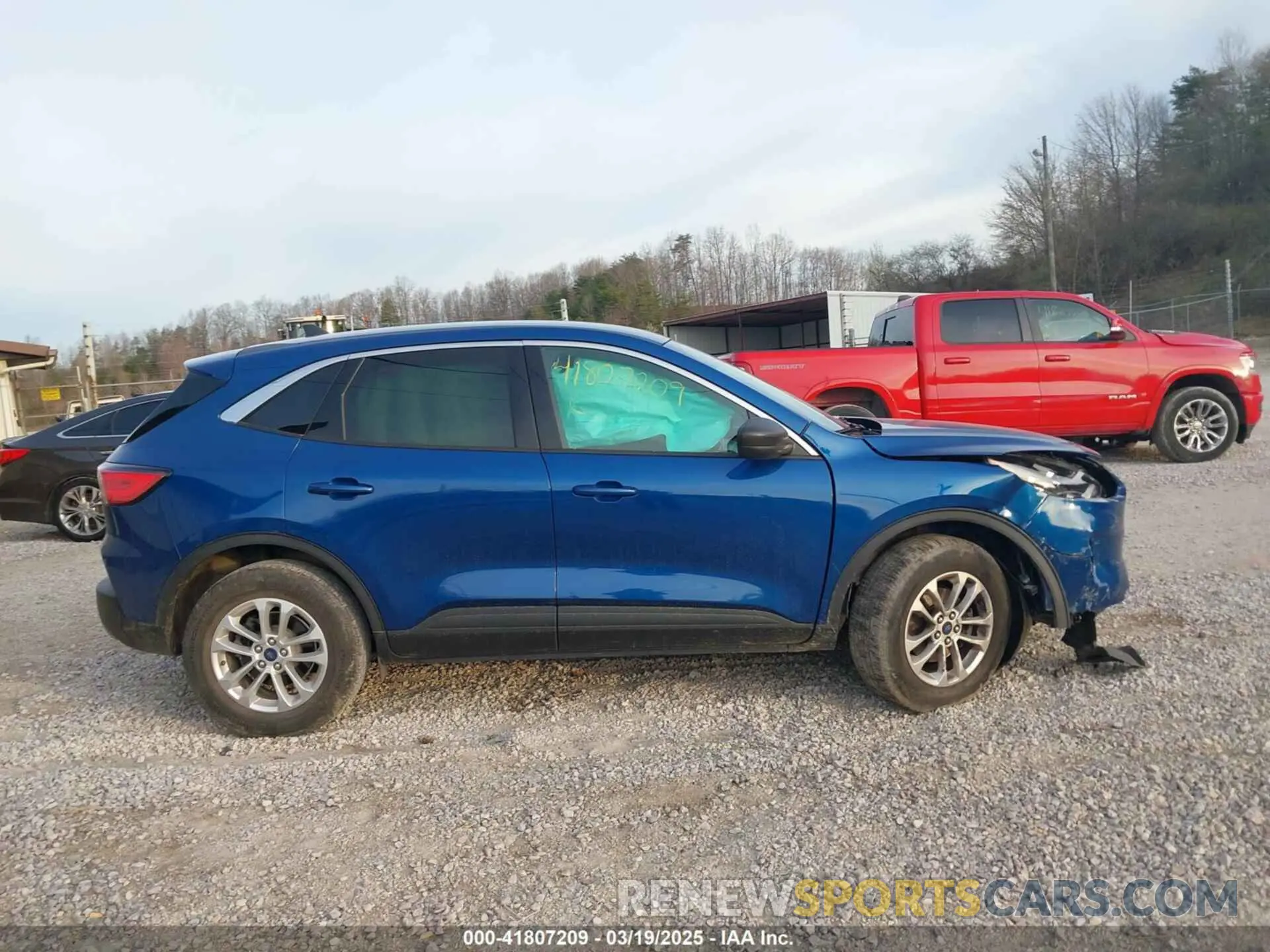 13 fotografías del automóvil dañado 1FMCU9G64NUA65087 FORD ESCAPE 2022