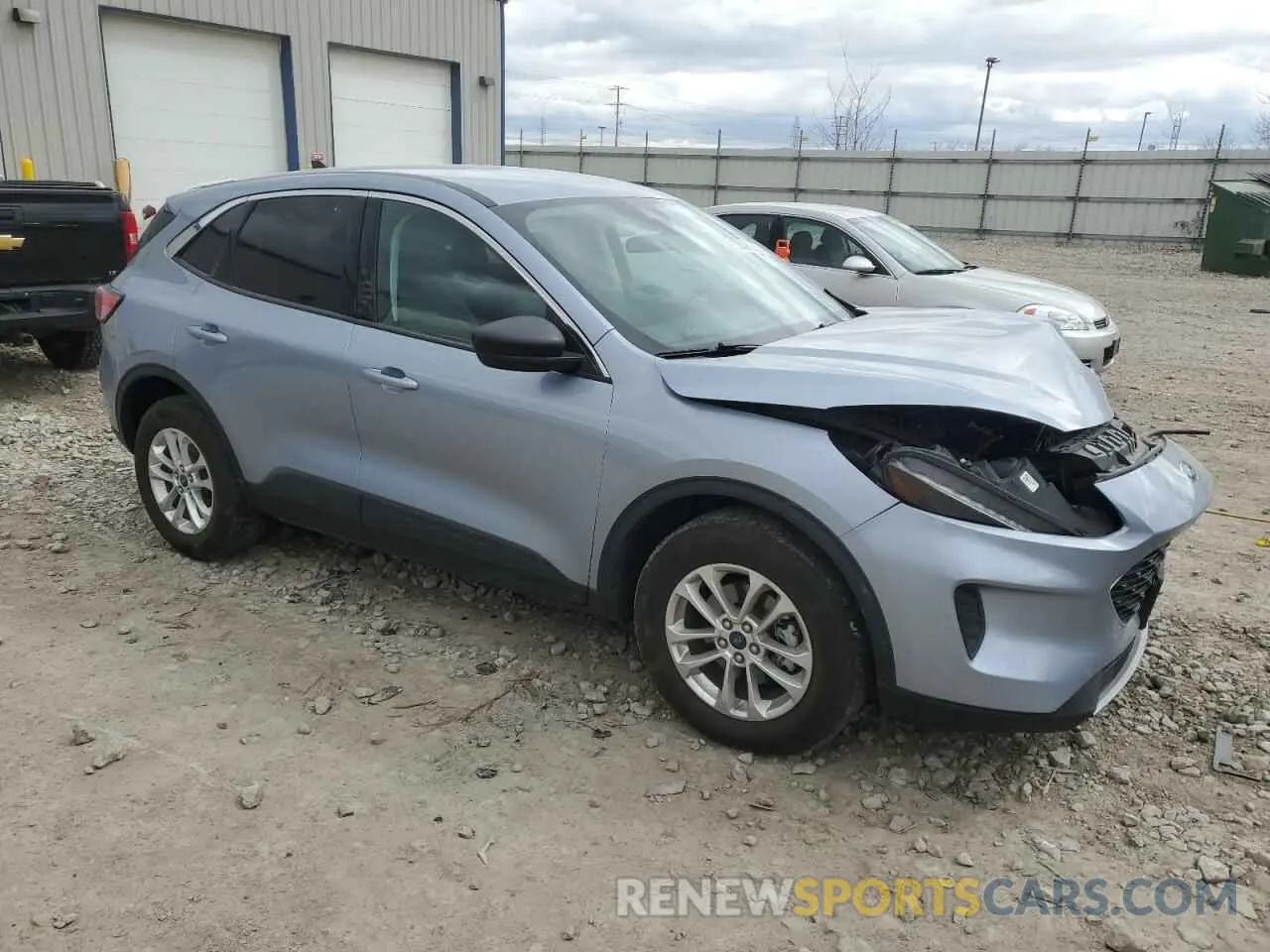 4 fotografías del automóvil dañado 1FMCU9G65NUB24163 FORD ESCAPE 2022