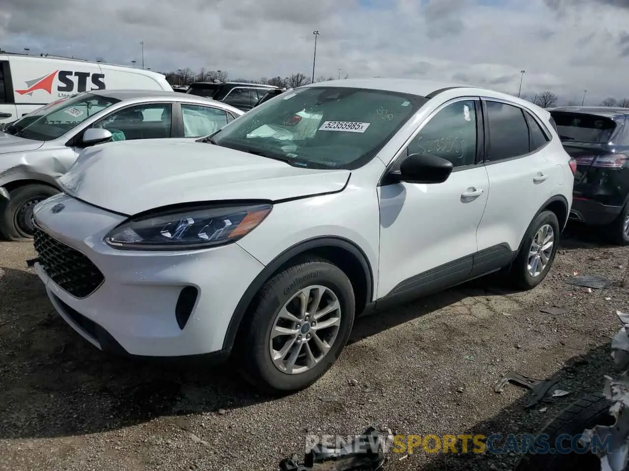 1 fotografías del automóvil dañado 1FMCU9G66NUB79754 FORD ESCAPE 2022