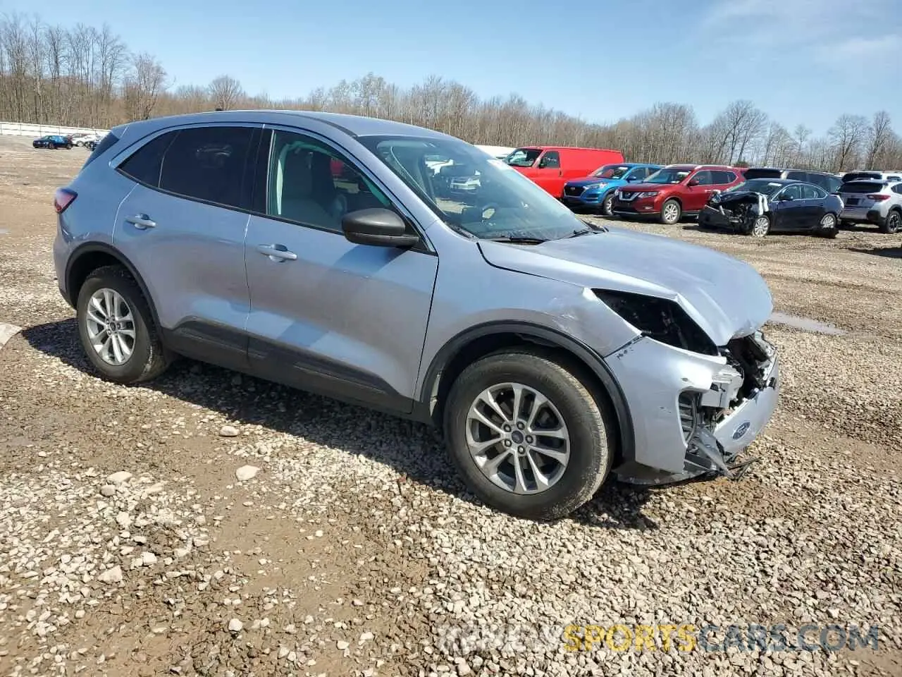 4 fotografías del automóvil dañado 1FMCU9G67NUA35257 FORD ESCAPE 2022