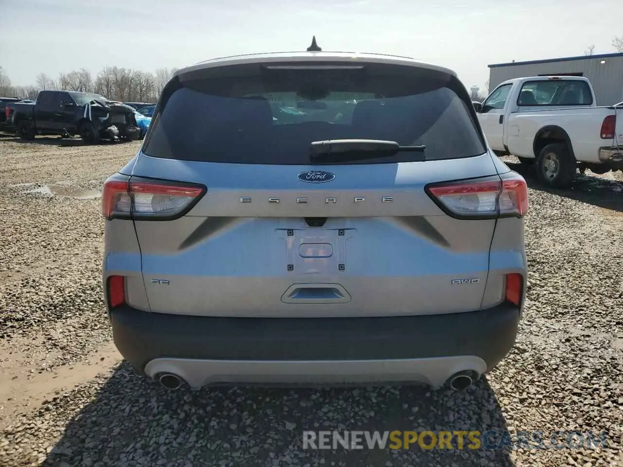 6 fotografías del automóvil dañado 1FMCU9G67NUA35257 FORD ESCAPE 2022