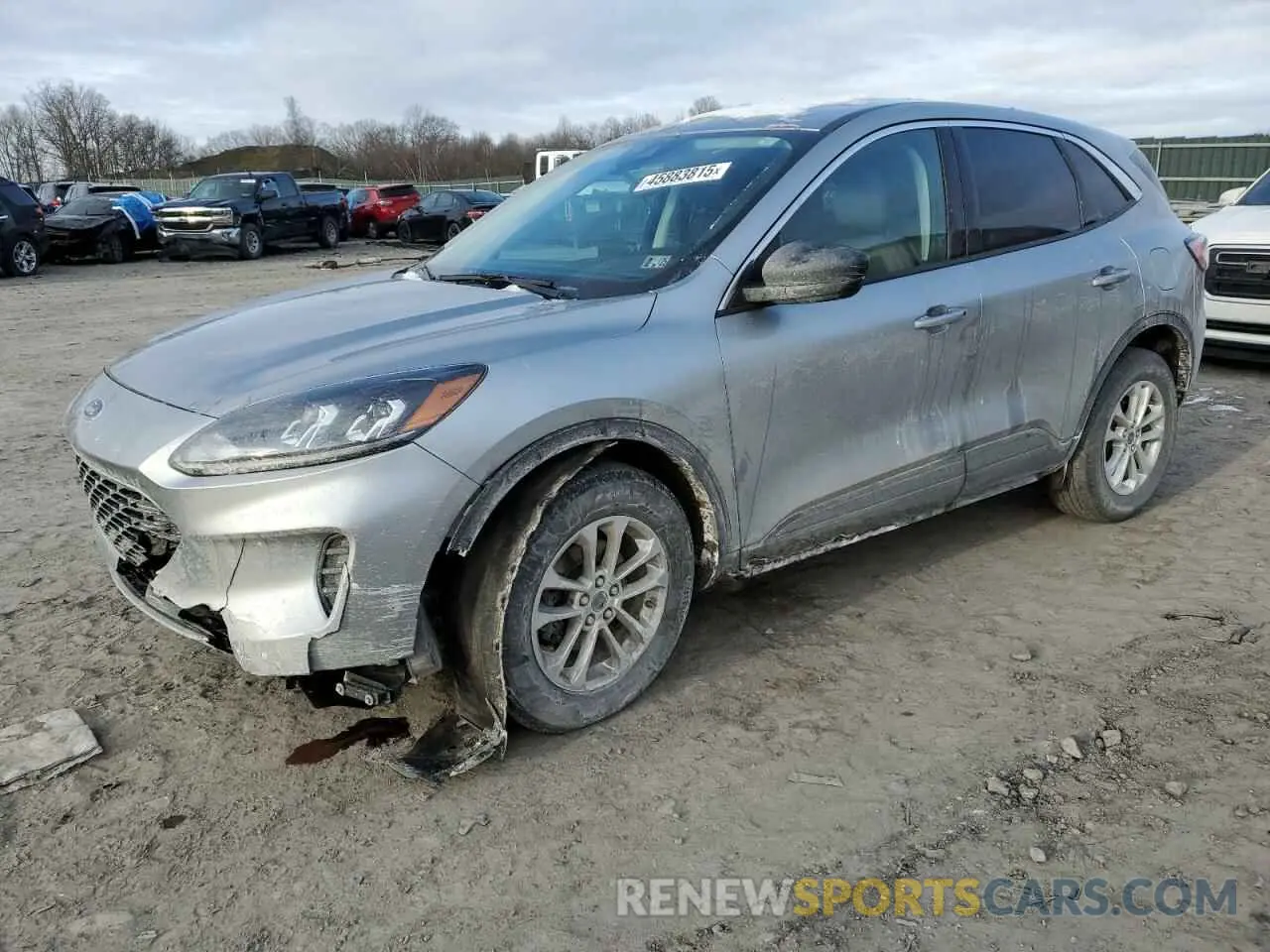 1 fotografías del automóvil dañado 1FMCU9G67NUA64788 FORD ESCAPE 2022