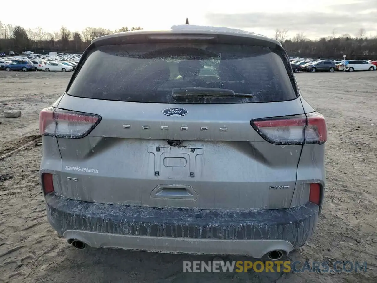 6 fotografías del automóvil dañado 1FMCU9G67NUA64788 FORD ESCAPE 2022