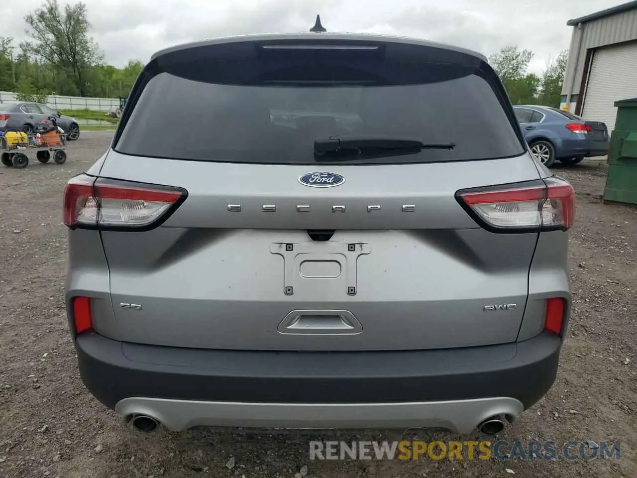 6 fotografías del automóvil dañado 1FMCU9G67NUC02278 FORD ESCAPE 2022