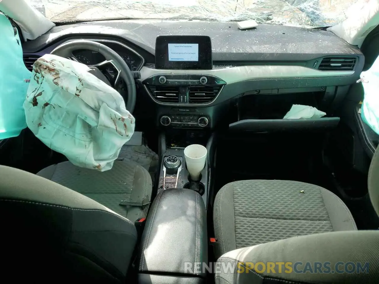 8 fotografías del automóvil dañado 1FMCU9G69NUB16230 FORD ESCAPE 2022