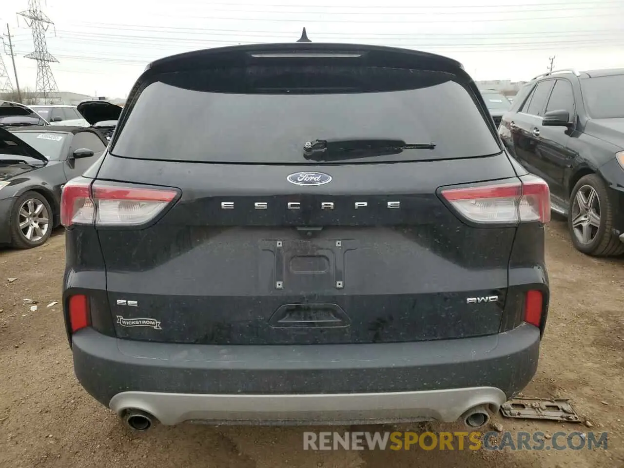 6 fotografías del automóvil dañado 1FMCU9G6XNUB10825 FORD ESCAPE 2022