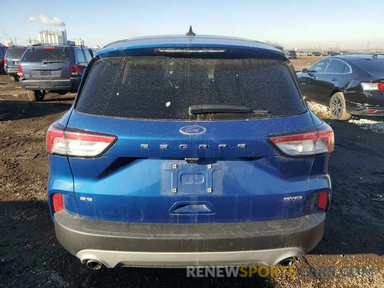 6 fotografías del automóvil dañado 1FMCU9G6XNUB29553 FORD ESCAPE 2022