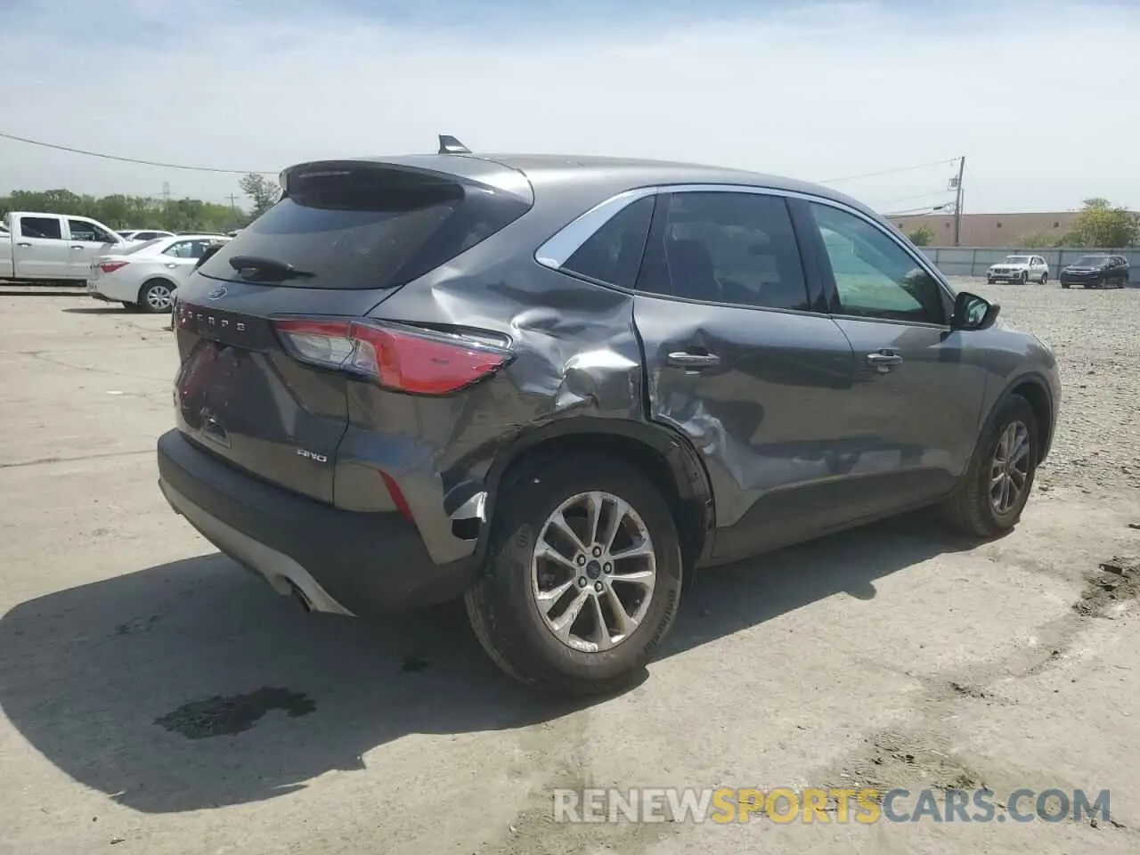 3 fotografías del automóvil dañado 1FMCU9G6XNUB44621 FORD ESCAPE 2022