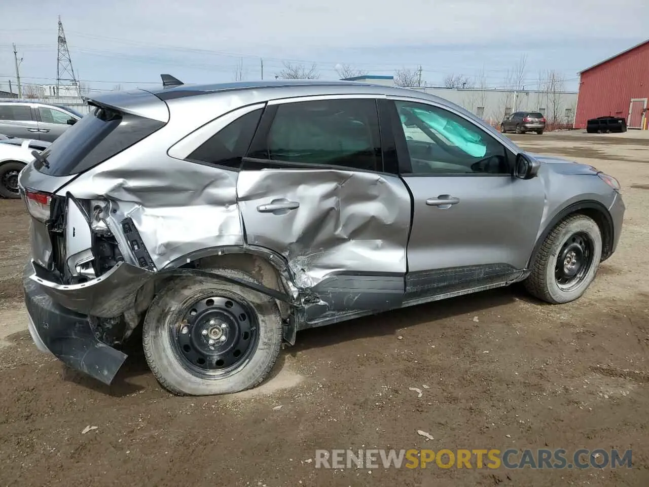 3 fotografías del automóvil dañado 1FMCU9H62NUB20702 FORD ESCAPE 2022
