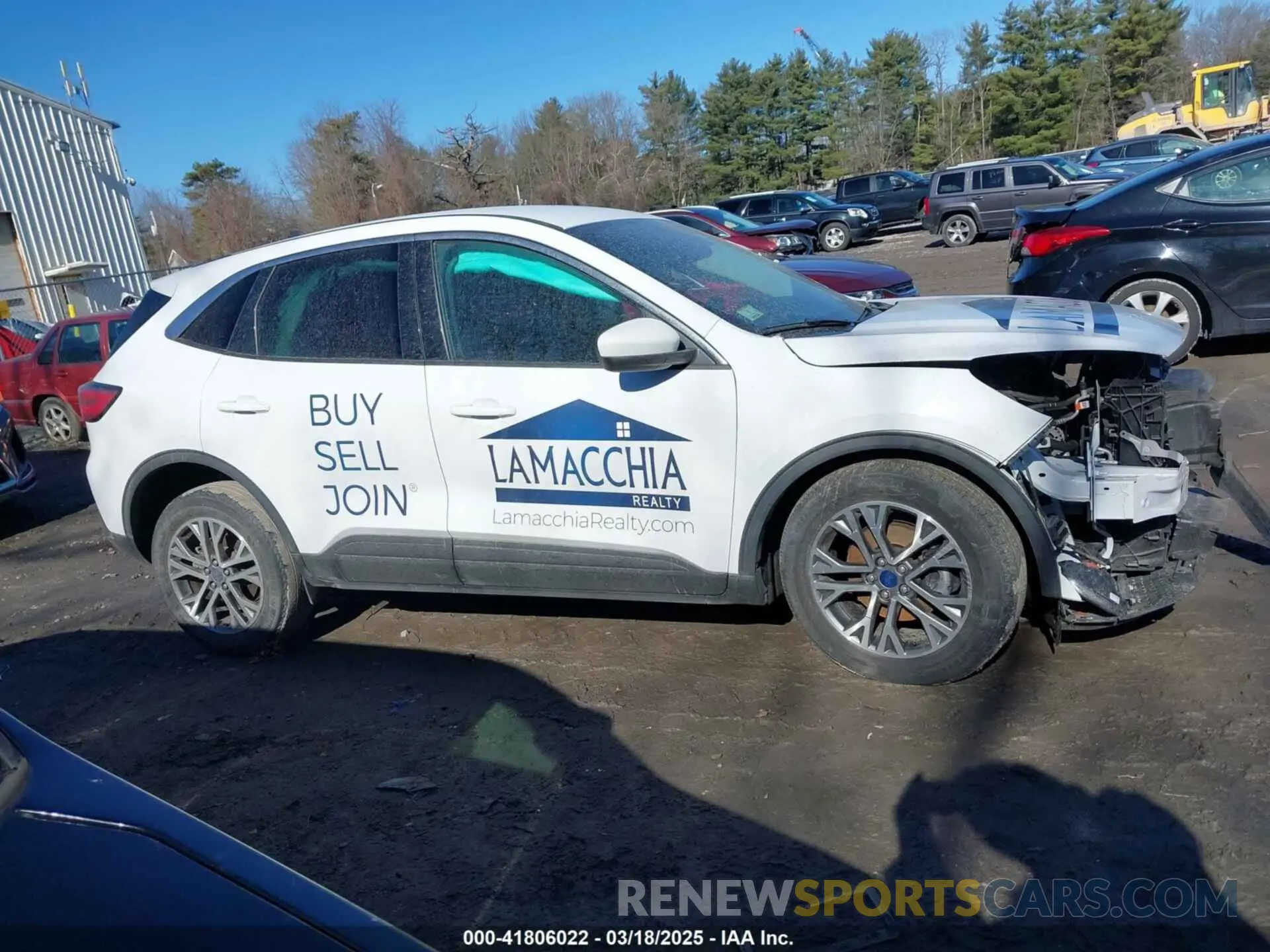 12 fotografías del automóvil dañado 1FMCU9H63NUA56993 FORD ESCAPE 2022
