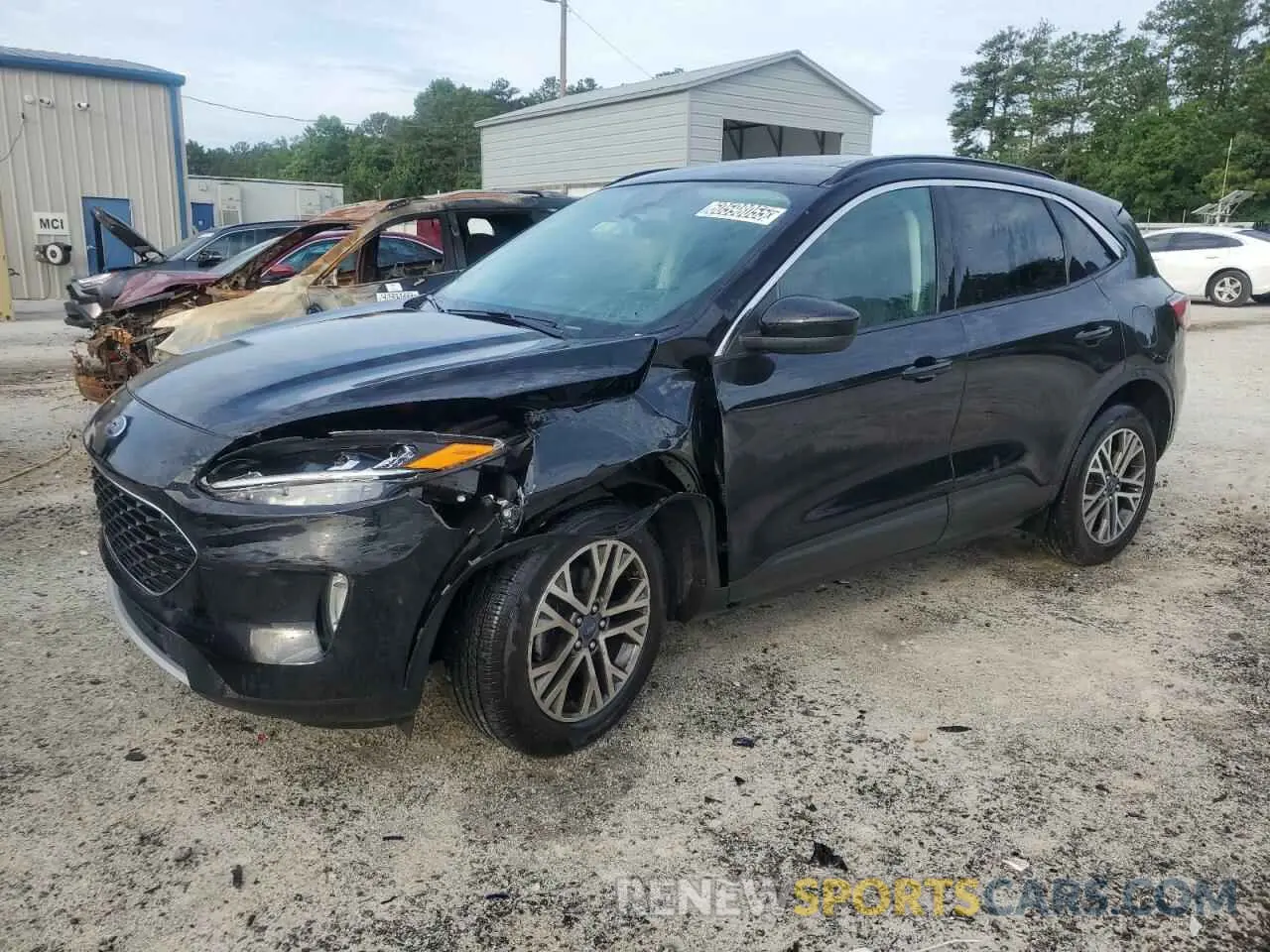 1 fotografías del automóvil dañado 1FMCU9H63NUA68982 FORD ESCAPE 2022