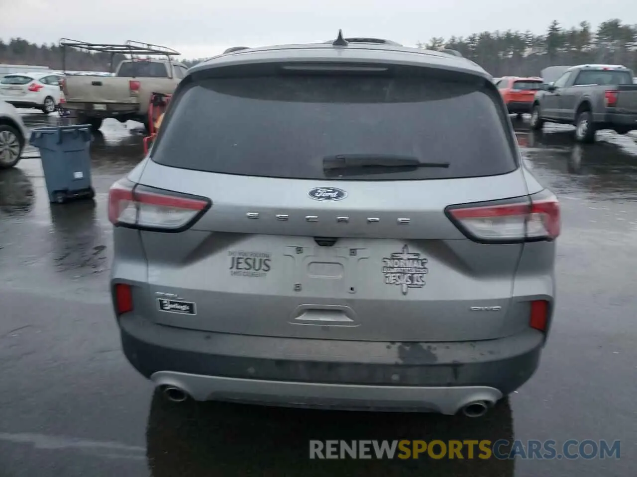6 fotografías del automóvil dañado 1FMCU9H64NUB59422 FORD ESCAPE 2022
